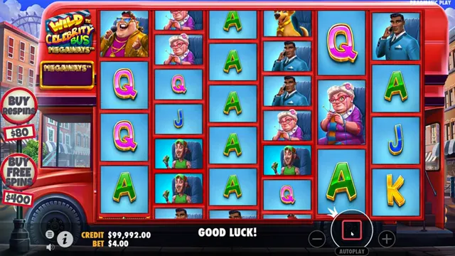 Wild Celebrity Bus Megaways — JMS Gratuit